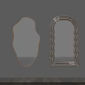 Modern Decorative Mirrors With Various Shapes Reflecting Interior Room Decor