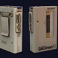 Realistic Sony Walkman Modern Realistic Sony Walkman Electronic Products Retro Old Objects Nostalgia 3d model