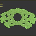 New Chinese-style Jade Jade Jade Fit Jade Pendant Jade Pei Jade Carving Piece 3d model