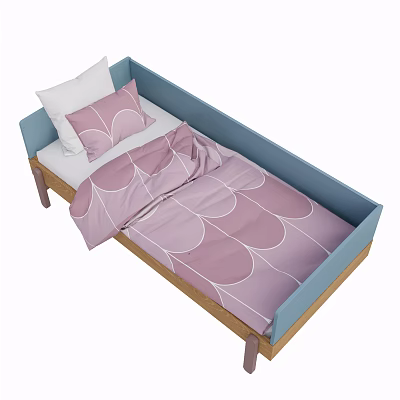 Modern Children's Bed 3d model