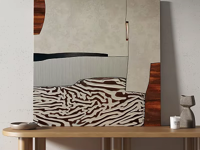 Simple Decorative Painting 3d model