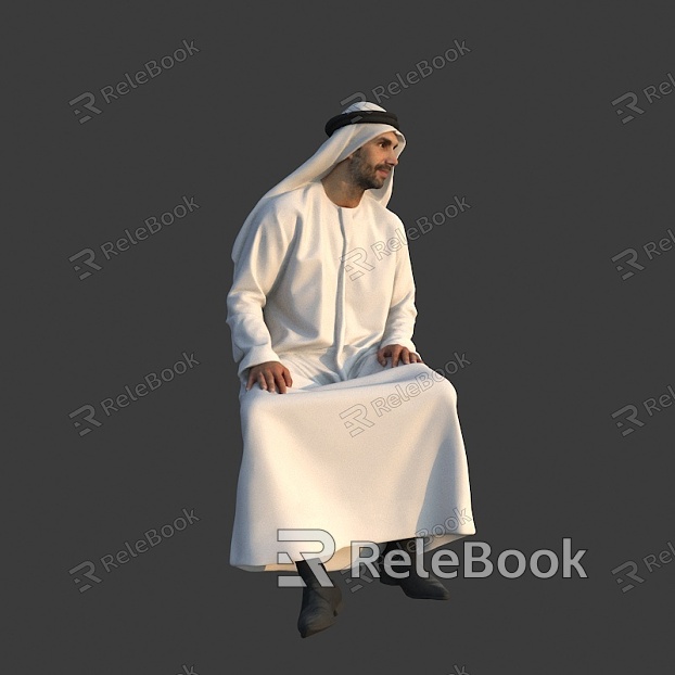 dubai men arab men wearing headscarves model