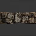 Rustic Aged Stacked Brick Arch Structure As Architectural Decorative Element