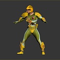 Science Fiction Warrior Future Warrior Next Generation Warrior Super Soldier Magic Warrior Super Soldier Science Fiction Soldier 3d model