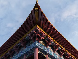 Chinese eaves 3D model 2020 3d model