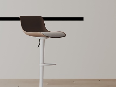 Modern Bar Chair 3d model