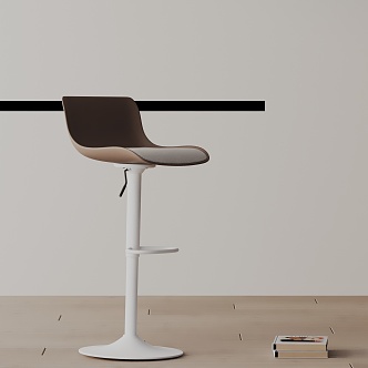 Modern Bar Chair 3d model