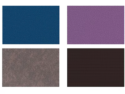 Blue Purple Brown Dark Brown Square Rugs with Textured Patterns for Home Decor 3d model