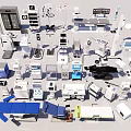 Essential Medical Devices With Diagnostic Equipment Surgical Instruments And Patient Monitors