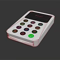 NewPos White Payment Terminal With Numeric Keypad Red Cancel And Green Confirm Buttons