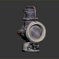 Railway lantern miner's lamp miner's lamp antique miner's lamp classical miner's lamp vintage miner's lamp portable lamp lighting 3d model