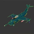 Blue Fighter Jet Model With Number 39 And Red Star Insignia On Dark Background