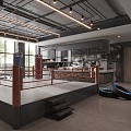 Modern Gym 3d model