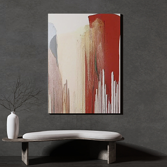 Quiet Decorative Paintings 3d model