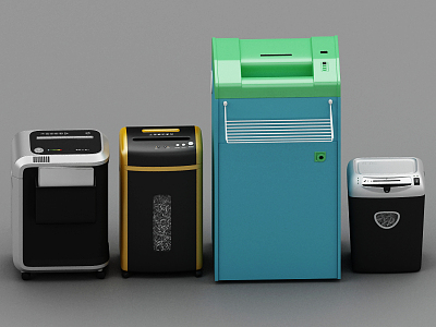 Modern paper shredder model