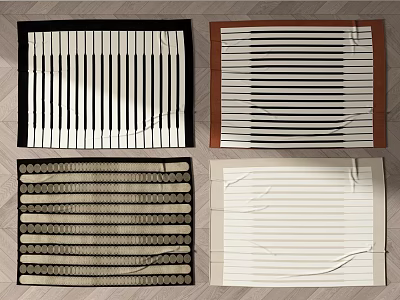 modern square carpet carpet 3d model modern square carpet carpet 3d model