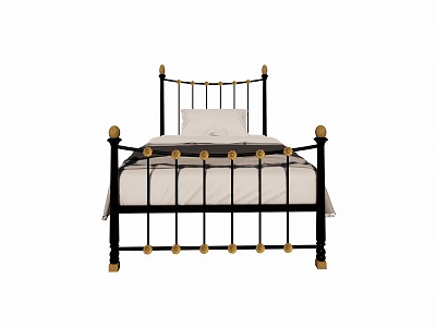 French Single Bed model