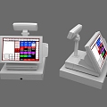 Cash register 3d model