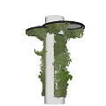 Hanging Basket Plants With Lush Green Foliage For Indoor Natural Home Decor Style