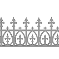 Railing Design Options With Various Patterns And Size Specifications For Different Uses 3d model