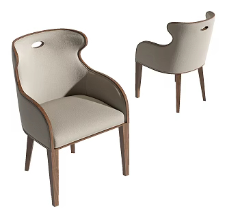 Modern Dining Chair 3d model