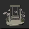 Floral Decorations for Events Including Arch Wreath Cart and Swing Designs
