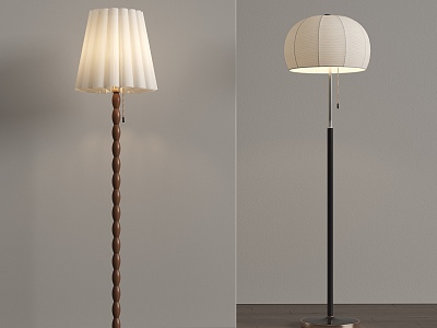 Middle style floor lamp model