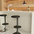 Modern Bar Chair Combination Bar Chair Combination Dining Table Chair Combination 3d model