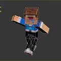 The picture mainly shows a Minecraft-style character and does not contain key information about furniture, so it is impossible to generate an English title with "furniture" as the main body in line with the requirements.