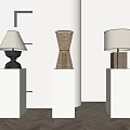Quiet Table Lamp 3d model
