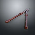 Pipe pliers vise bench vise wrench tool hardware tool processing tool furniture 3d model