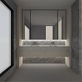 Modern toilet 3d model