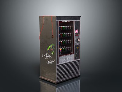 coin-operated vending machine vending machine vending machine vending machine kiosk 3d model