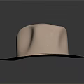 Elegant Stylish Beige Wide Brim Hat Featuring Front Tied Ribbon Detail
