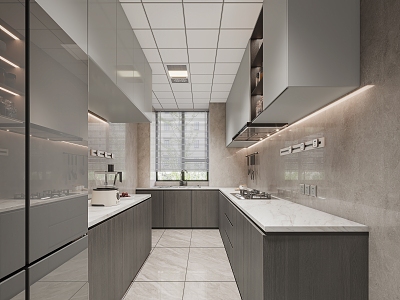 Modern Kitchen 3d model