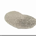 Soft Fluffy Beige Shaped Rug With Plush Texture And Irregular Shape For Home Decor