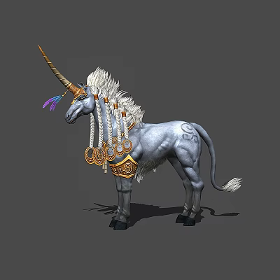 The Modern Unicorn 3d model