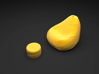 Modern Lazy Sofa Lazy Sofa Bean Bag 3d model Modern Lazy Sofa Lazy Sofa Bean Bag 3d model