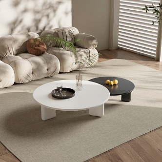 Modern coffee table 3d model