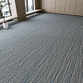 office carpet gray carpet striped carpet 3d model