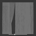 Fabric Curtain Gauze Curtain Rolling Curtain Roman Curtain 3d model