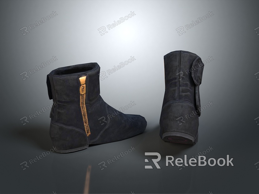 Cotton Shoes Warm Shoes Cold-proof Shoes Realistic model