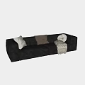 Double sofa 3d model