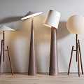 The floor lamp combination floor lamp 3d model