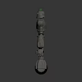Robot Assistant Small Robot Butler Robot Butler Figure Game Figure 3d model