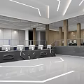 Modern Big Data Command Center Science and Technology Monitoring Room Conference Reception Senior Command Center 3d model