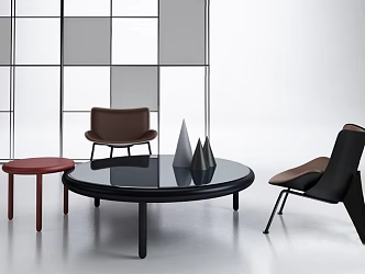 Leisure sofa combination 3d model