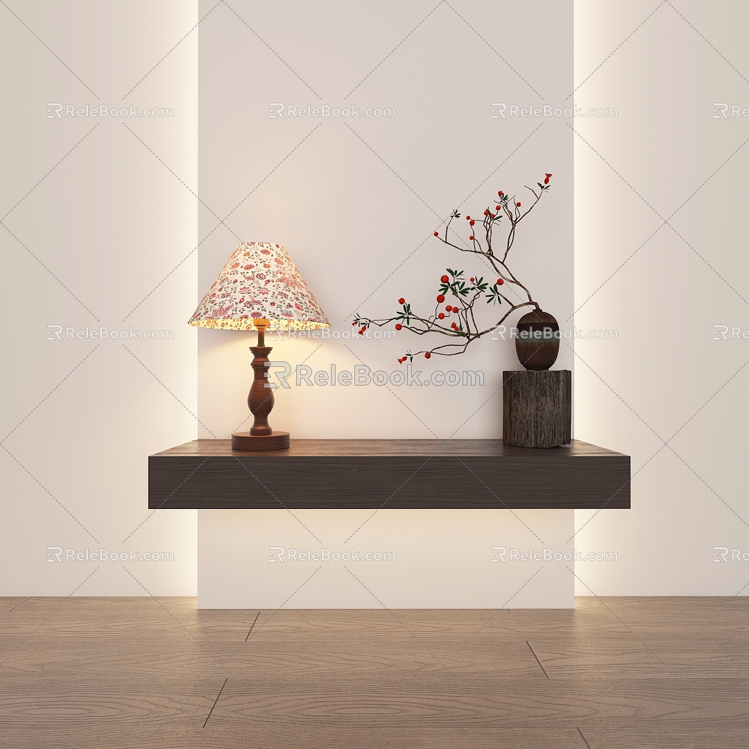 French Retro Table Lamp model