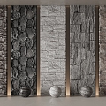 Stone Wall Rock Slab Stone Wall Rock Slab Stone Wall Background Wall Brick Wall 3d model