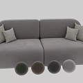 Stylish Two Seater Sofa With Soft Cushions And Multiple Color Options